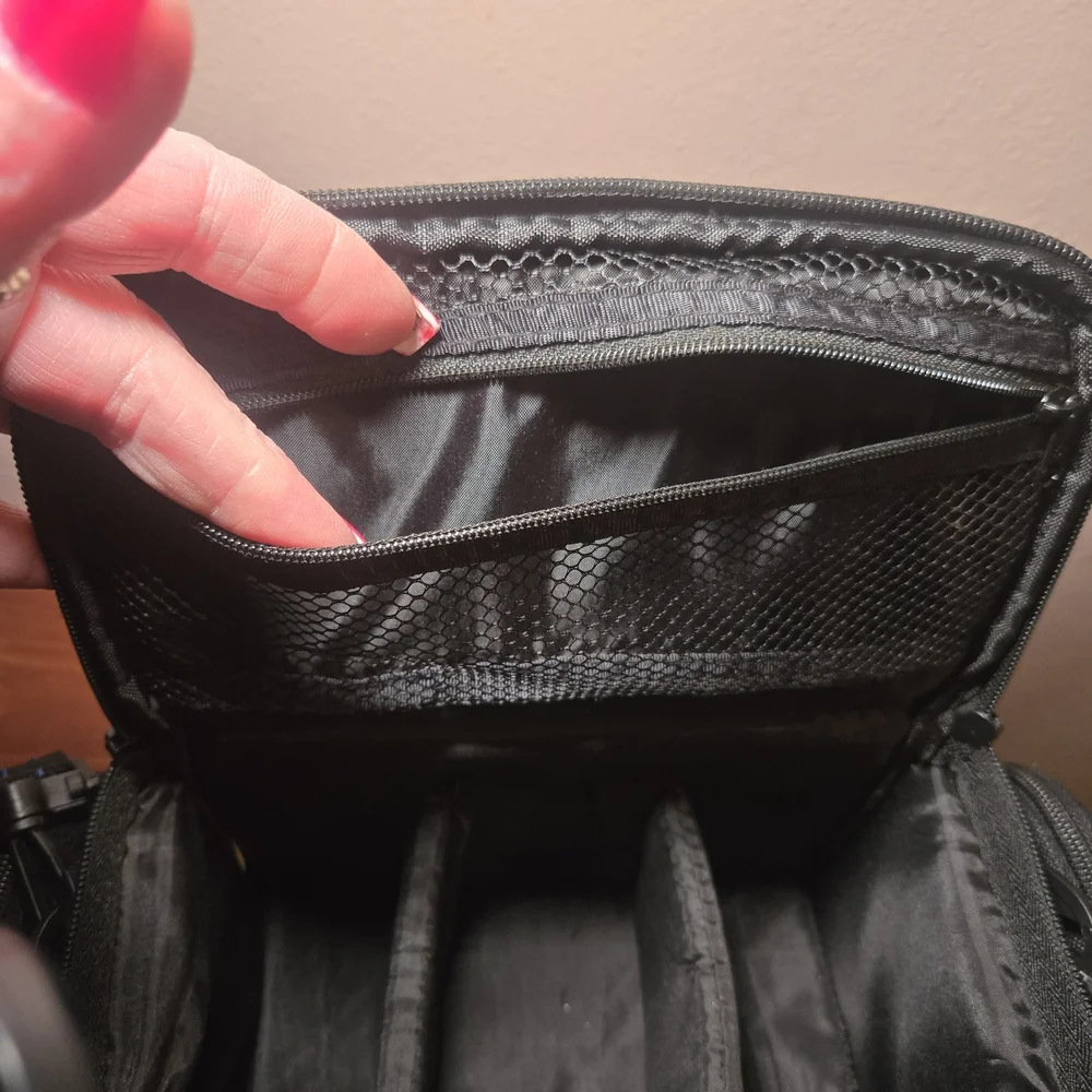 Samsonite Black and Blue Camera Bag